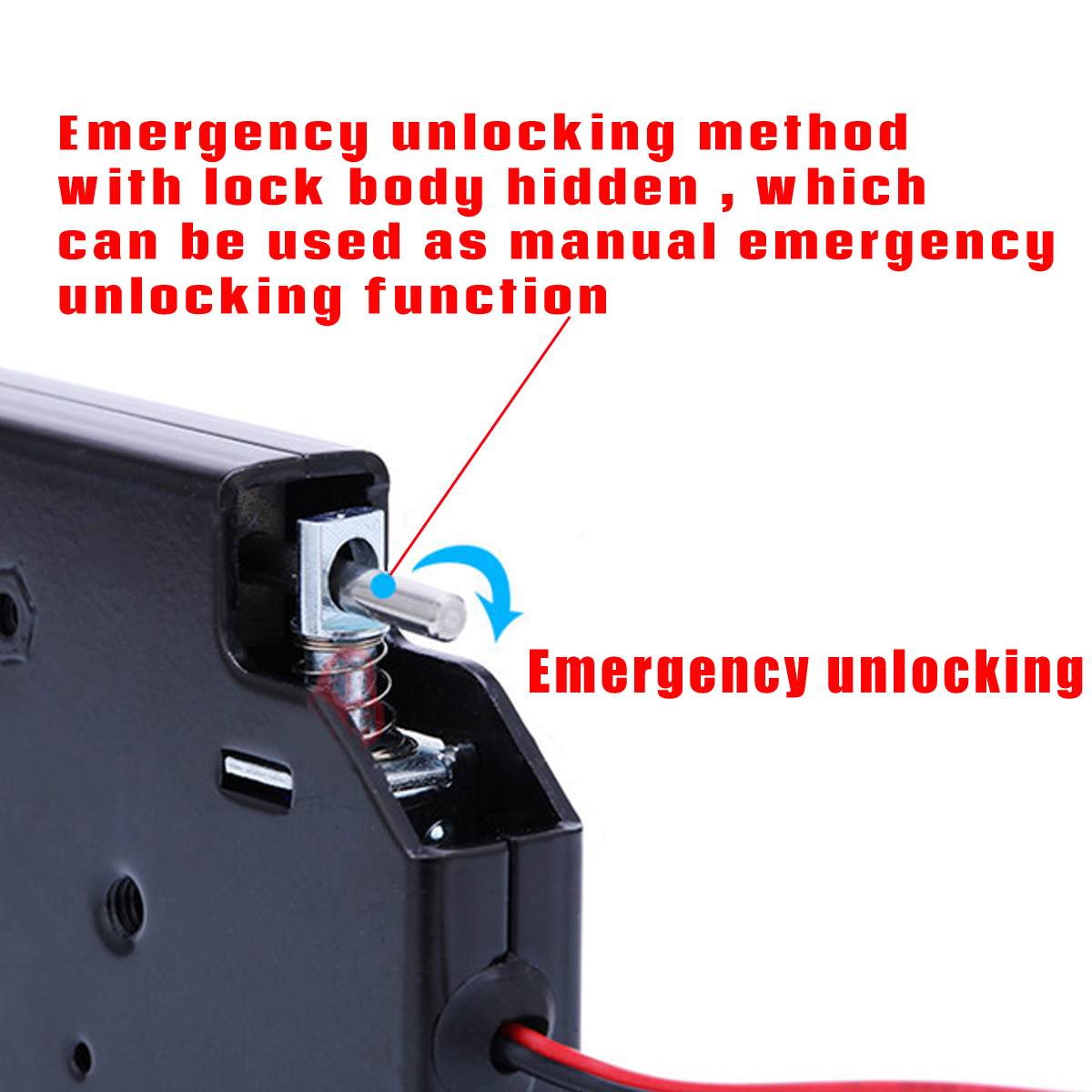 12V 2A Elektrische Magnetisch Slot 150Kg/330lb Fail Veilig Houdkracht Elektromagnetische Deur Toegangscontrole Systeem Kast dozen