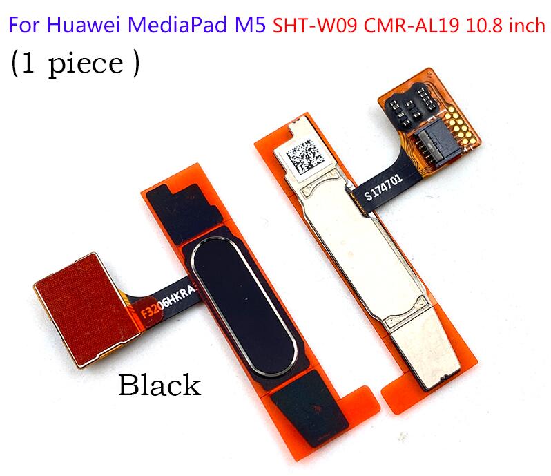 Sensor Flex Kabel Voor Huawei Mediapad M3 Lite 10.1 M5 10.8 Inch Home Button Vingerafdruk Menu Return Key Flex: M5 10.8 Black