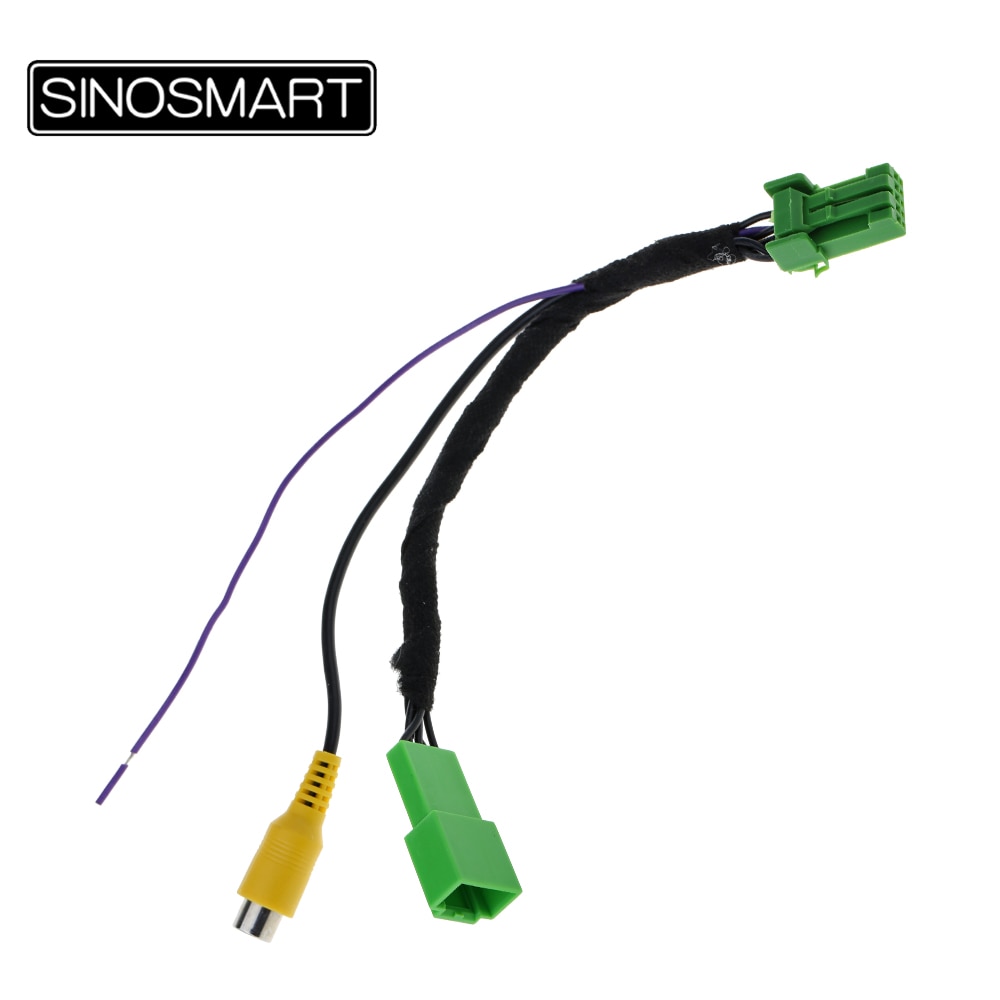 SINOSMART C5D 5PIN Reversing Camera Connection Cable for Suzuki S-Cross OEM Monitor without Damaging the Car Wiring