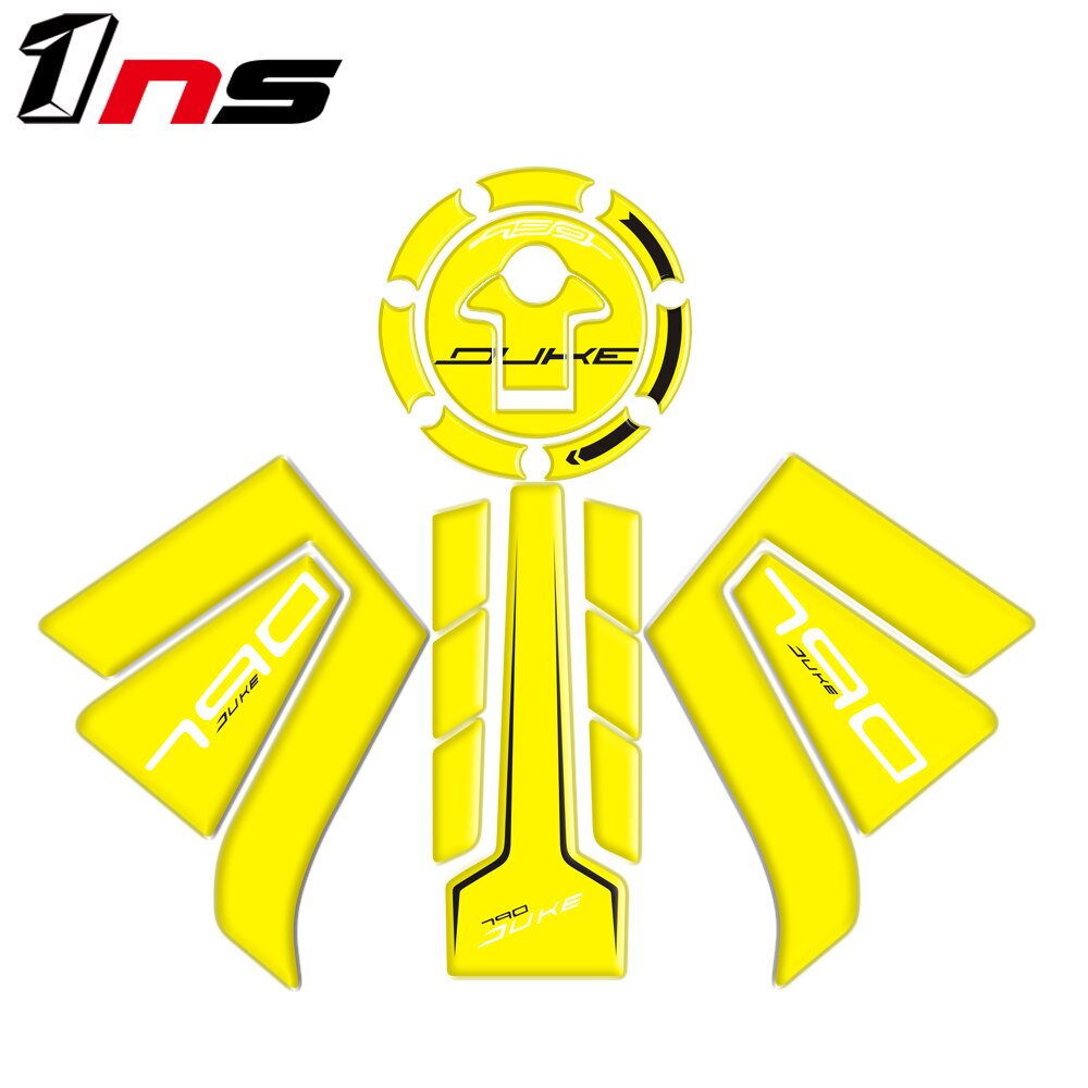 Pour KTM DUKE790 DUKE 790 moto réservoir de carburant protection autocollant boîtier à autocollants: C-1 set