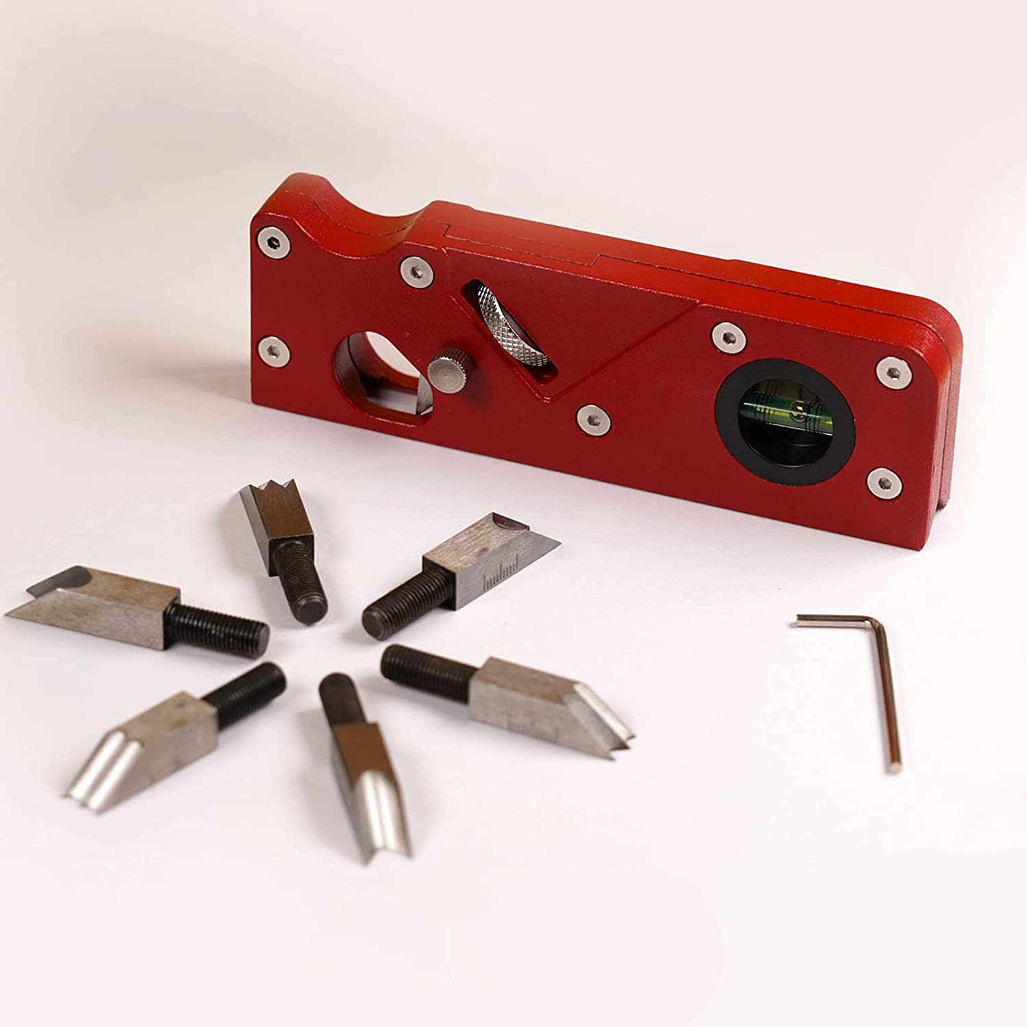 Chamfer Plane for Wood, Metal Woodworking Edge Corner Plane Flattening Tool, Woodwork Hand Planer 19QB