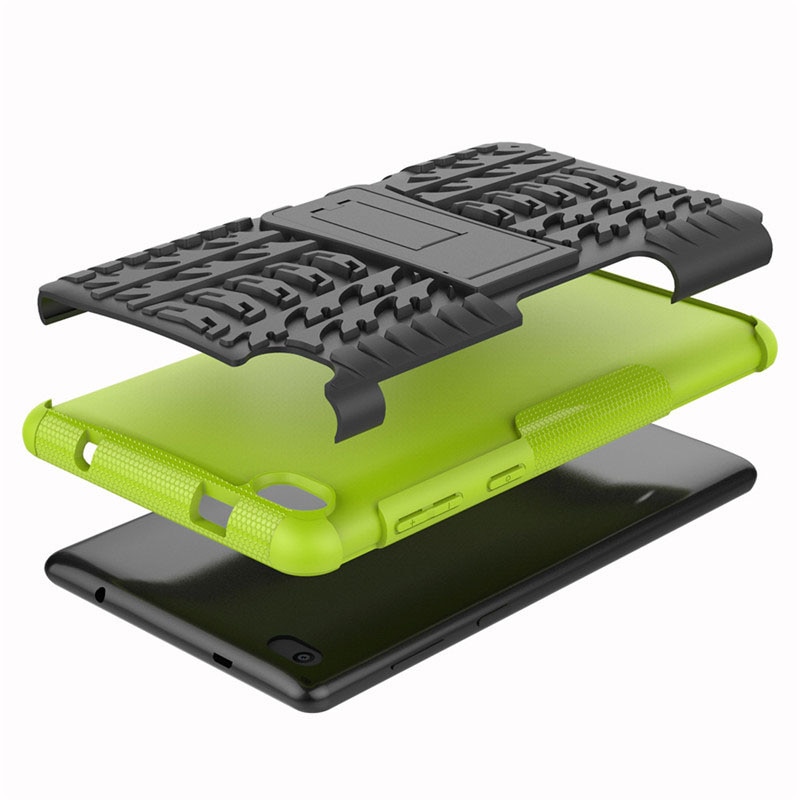 Funda para Lenovo Tab E7 E 7 TB-7104F TB-7104 7,0 pulgadas Funda resistente 2 en 1 híbrida resistente Funda soporte para Tablet Capa