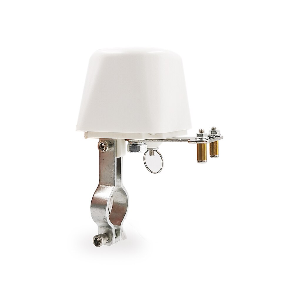 3/4" Gas Pipeline Manipulator Valve DN20 Ball Valve for Gas/Water Shut off cut off Butterfly valve 12V 1A: white