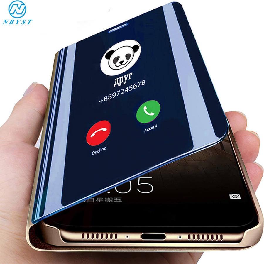 Für Sony Xperia 1 XZ4 Xperia1 XperiaXZ3 Dual Sim Fundas Coque für Sony Xperia XZ3 Fall Klar Smart View Spiegel flip Abdeckung