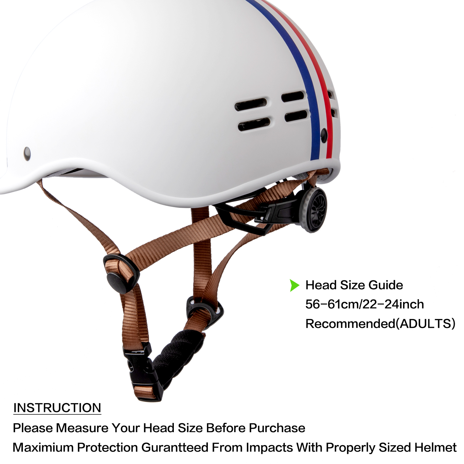 Onbros ABS Shell Urban Bike Helmet For Men And Women Roller Skating Skateboard Cycling Helmets City Caps