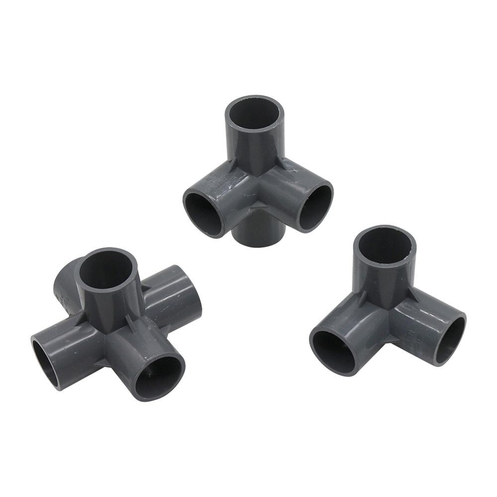 20 Mm 4-Weg 3-Weg 5-Weg Drie-Dimensionale Pvc Connector Tuin Irrigatie Water Connectors aquarium Adapter Fittings