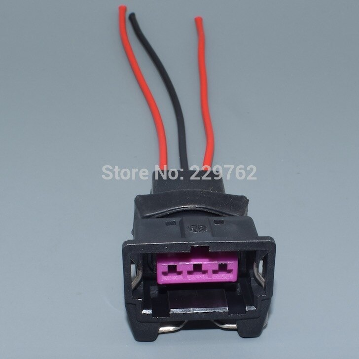 Shhworldsea Weiblichen Und Männlichen 3 Stift Draht 3,5mm draht Anschluss Für EV1 Elektrische Anschlüsse Automobil 443906233 443906247: 30Stck weiblich