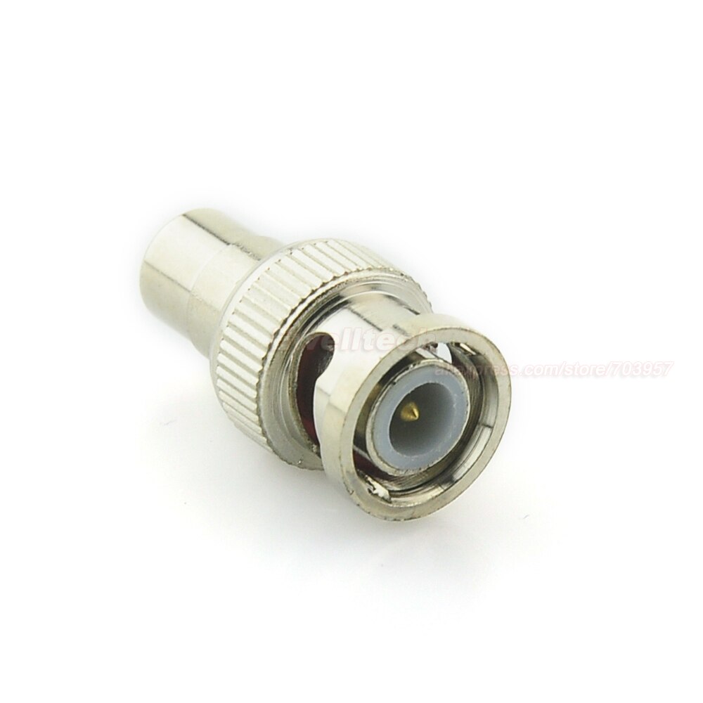 Bnc Male Naar Rca Female Coax Connector Adapter Coupler Voor Cctv Camera