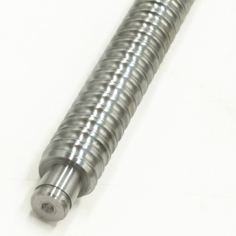 20mm Linear Ball lead screw 1pcs RM2005 Rolled ballscrew L=600mm C7 +1pcs DFU2005 Double ball nut end machined for BKBF15