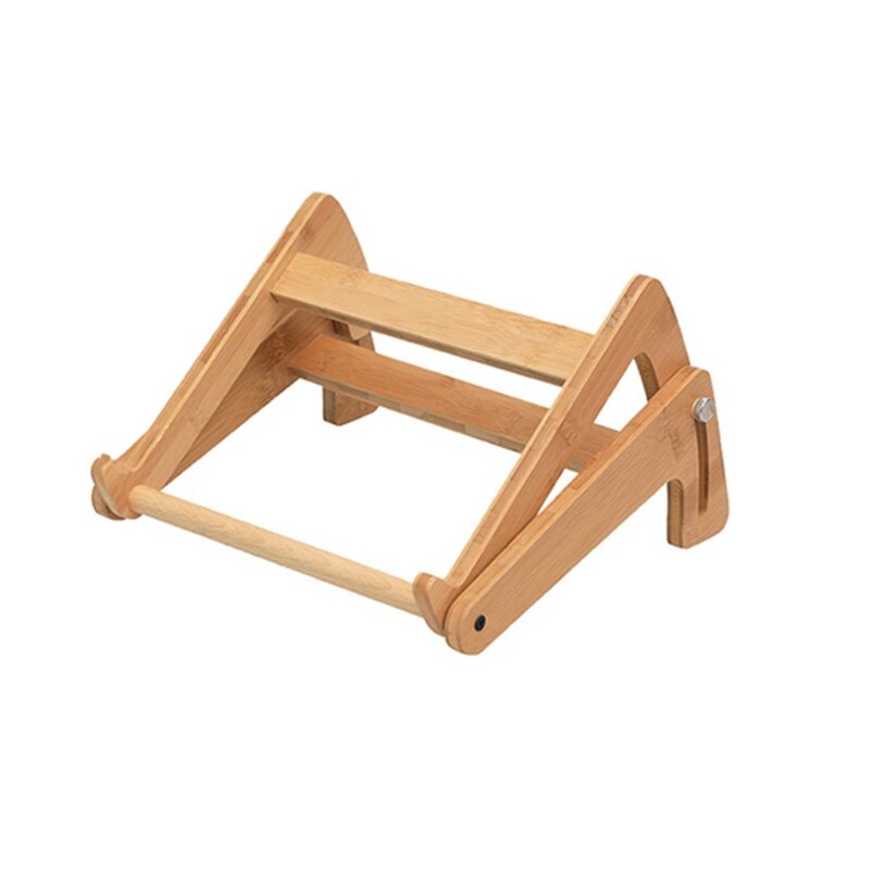 N0HC Draagbare Houten Laptop Stand Verticale Koeling Beugel Voor Notebook Tabletten Pro Air Pad Hout Houder Verstelbare Voor 15&#39;&#39;: Lifting Type