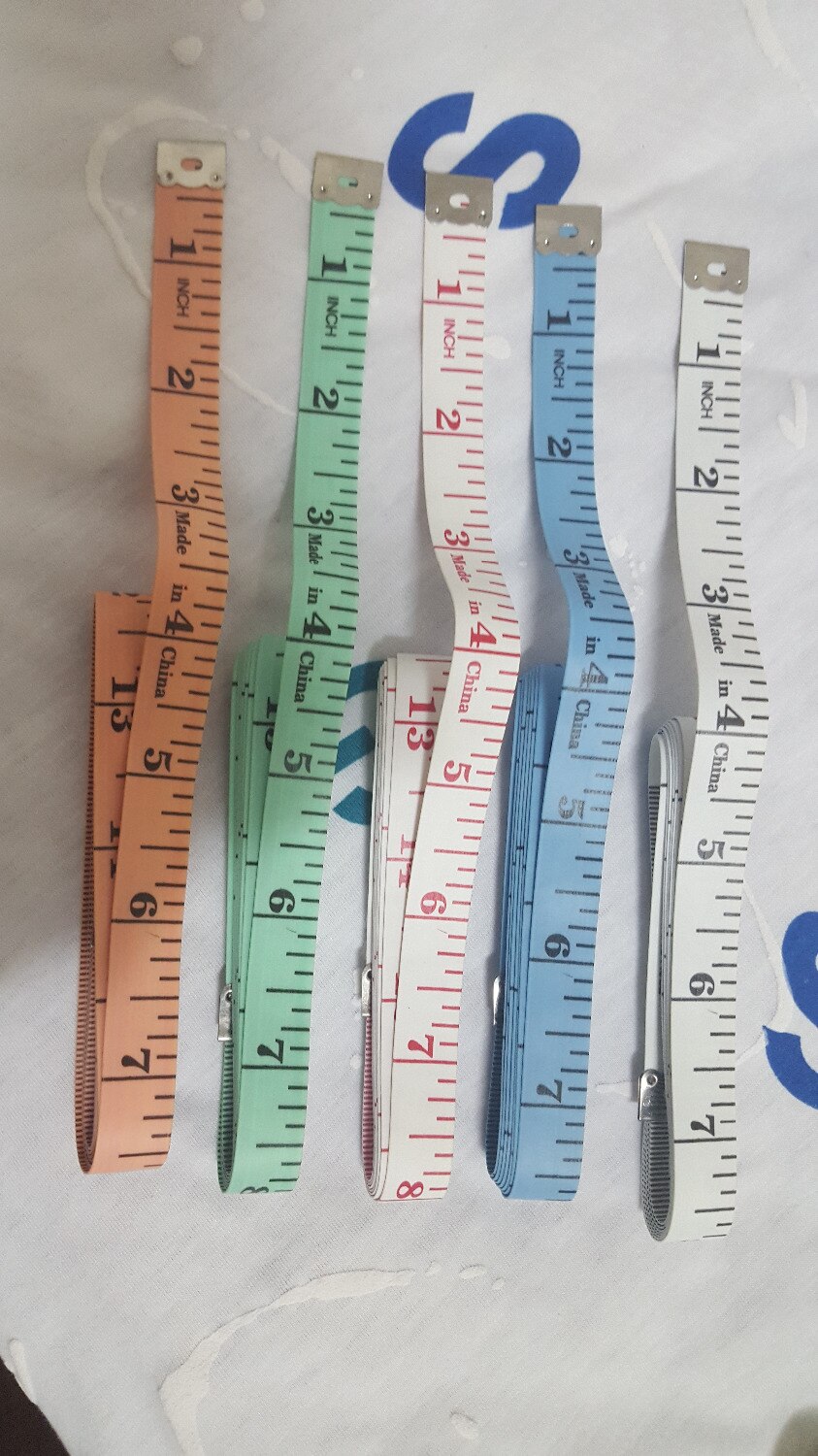 150cm*1CM 60Inch 1.5M cmFrench rulerBody Measuring Ruler Sewing Tailor Tape Measure Soft Flat for juki pfaff janome singer jack