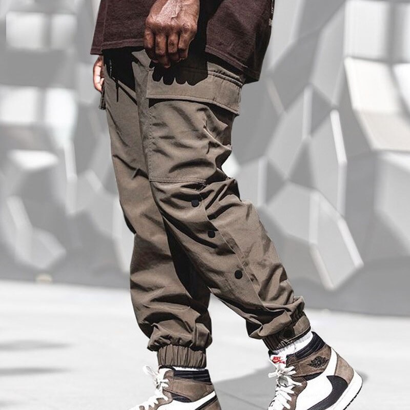 Cargo Pants Men's Hip Hop Streetwear Jogger Pant Trousers