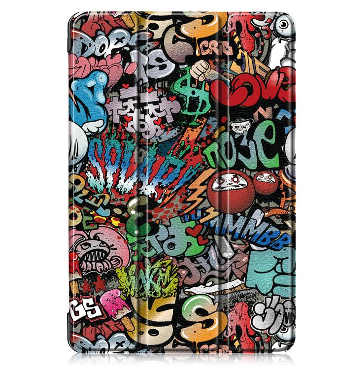 Skrzynki pokrywa dla LG G Pad 5 10.1 cala magnes odwróć PU skórzany tył stojak Capa Funda Coque + rysik: Złota