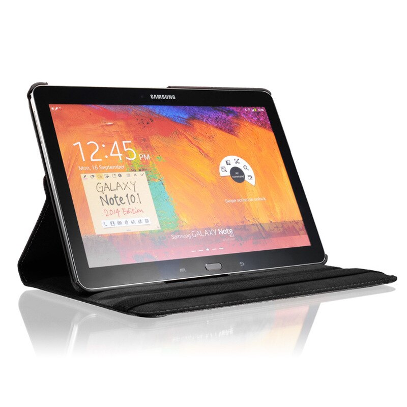 Rotation 360 Case for Samsung Galaxy Tab Pro 10.1 T520 / Galaxy Note 10.1 ) SM P600 P601 P605 Case PU Leather Stand Cover