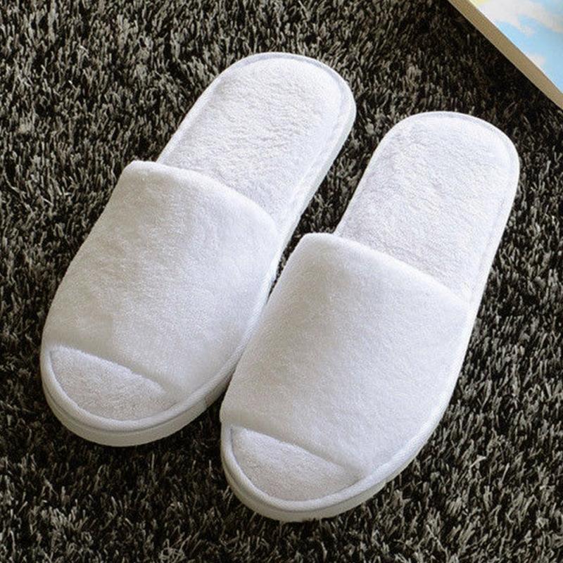 Vrouwen Mannen Thuis Anti-Slip Schoenen Zachte Winter Warm Sandaal Huis Indoor Slippers Indoor Home Slippers Warme Platte schoenen: White