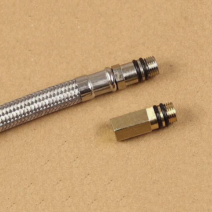 and cold faucet converted into a single cold water faucet accessories copper plug hose plugging head 1302