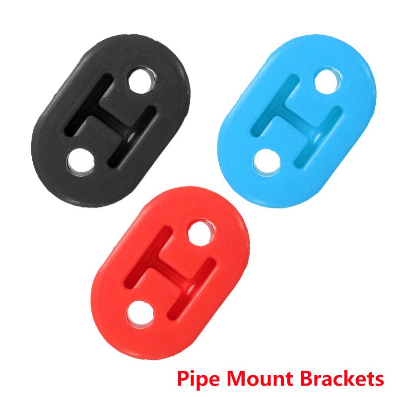 Durchmesser 11mm 2 Löcher Universal- Auto Gummi Auspuff Schwanz Rohr Halterung Aufhänger Unterstützung Isolator Blau Schwarz verrotten