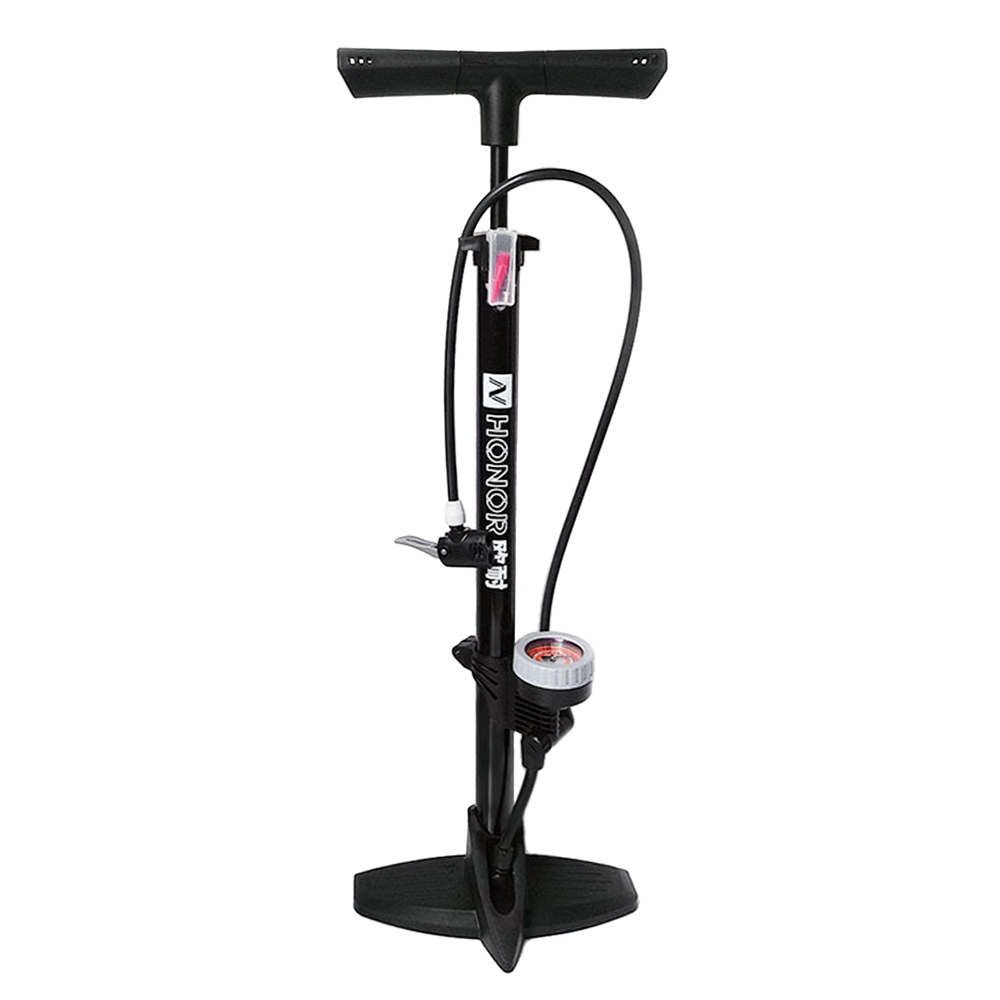 Bike Pump 160PSI Bike Floor Pump MTB Road Bike Floor Inflating Presta Schrader Valve Accurate Tire Inflation Foot Bike Pump