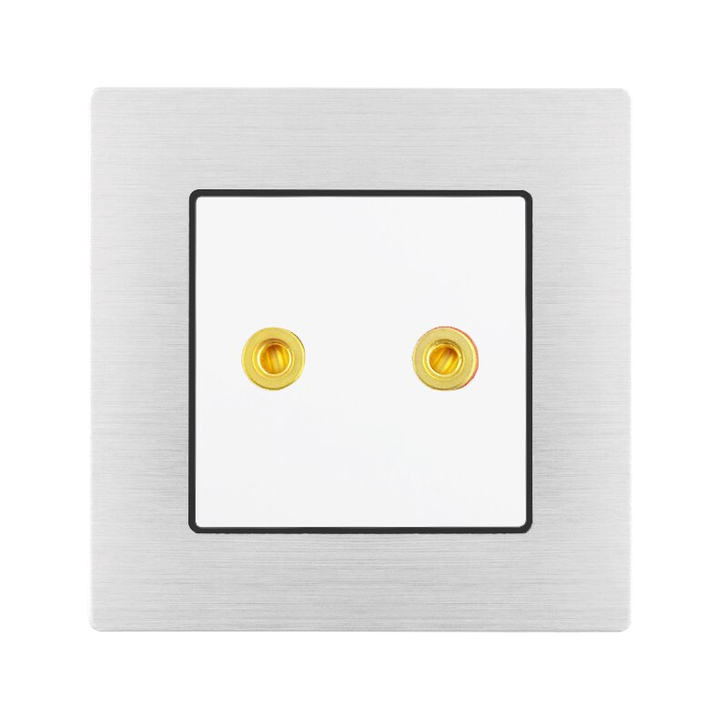 Muur Audio Outlet Ingebed Socket Terminals Dubbele... – Vicedeal