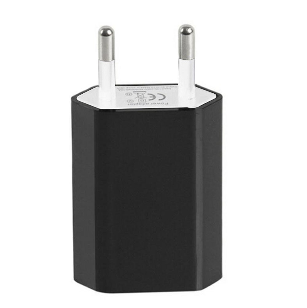 Ue usb carregador de parede viagem de carregamento de alta qualidade adaptador de energia carregador para iphone para samsung carregadores portáteis em estoque 9: Black