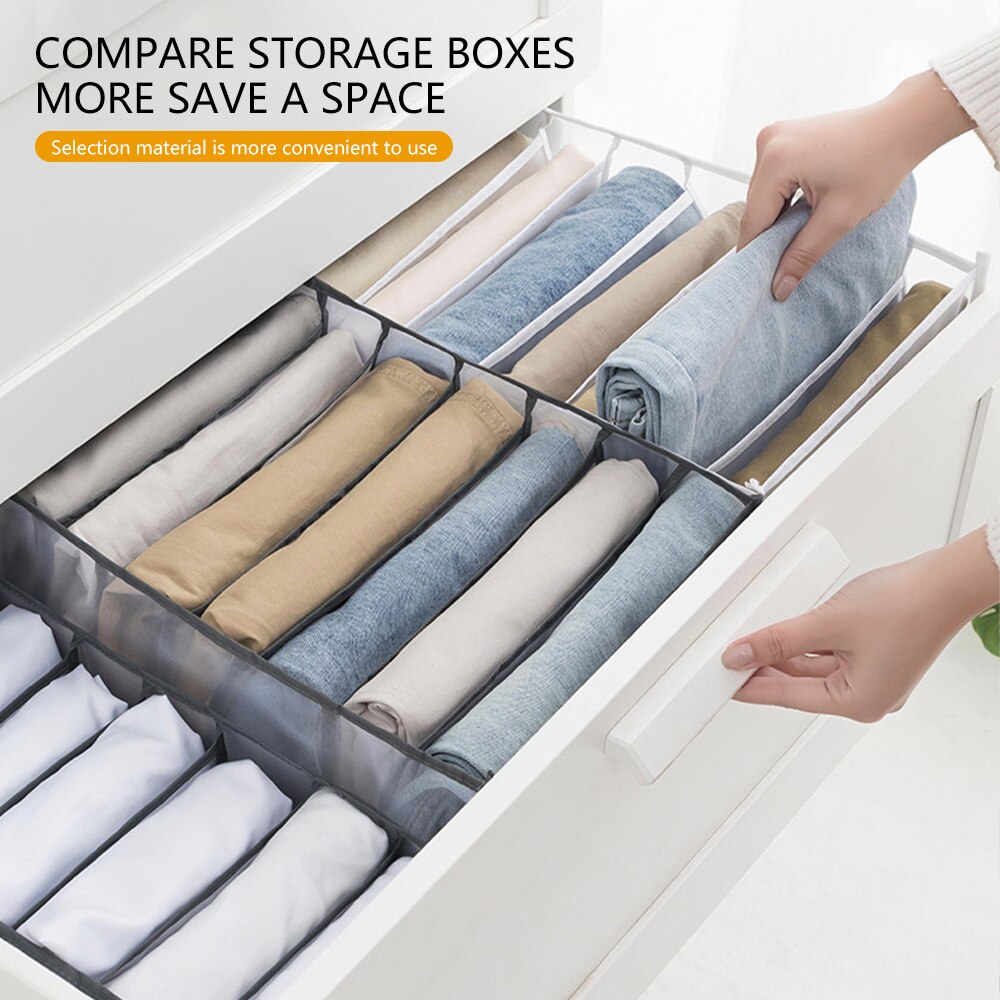 1PC Home Closet Organizer Voor Ondergoed Sok Kast Divider Opbergdoos Organizer voor kleding Opvouwbare Lade Organizer