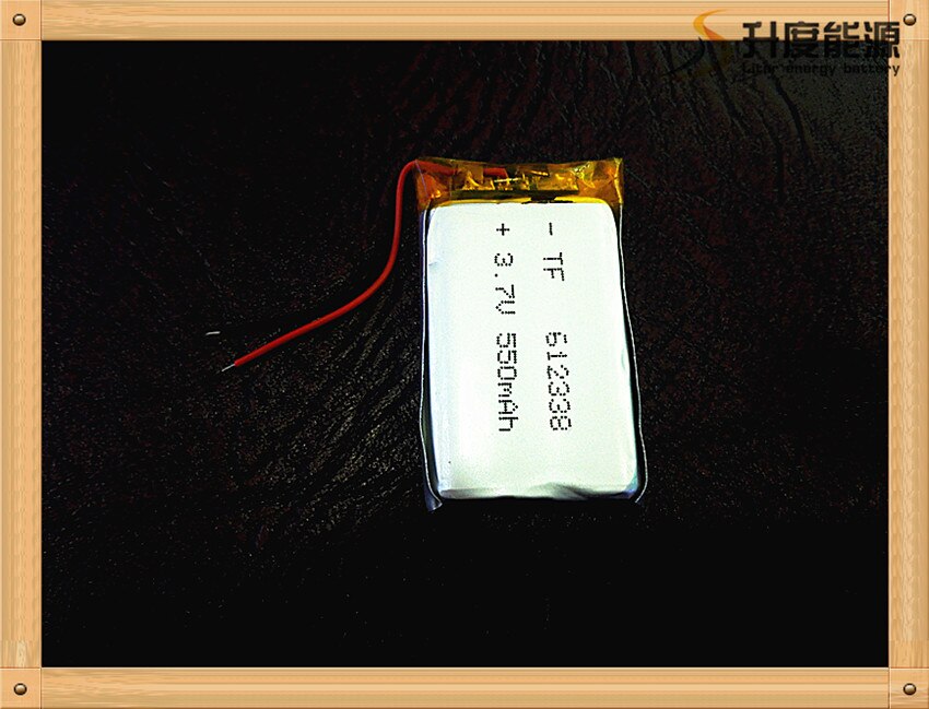 3.7V lithium polymer battery 062338 612338 550mAh MP3 MP4 GPS 6.1*23*38mm lithium battery small stereo GPS