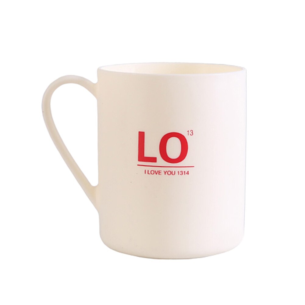 Household Bathroom Plastic Tea Mug Brushing Toothbrush Couple Washing Cup Mug bathroom bath banheiro salle de bain badkamer: White