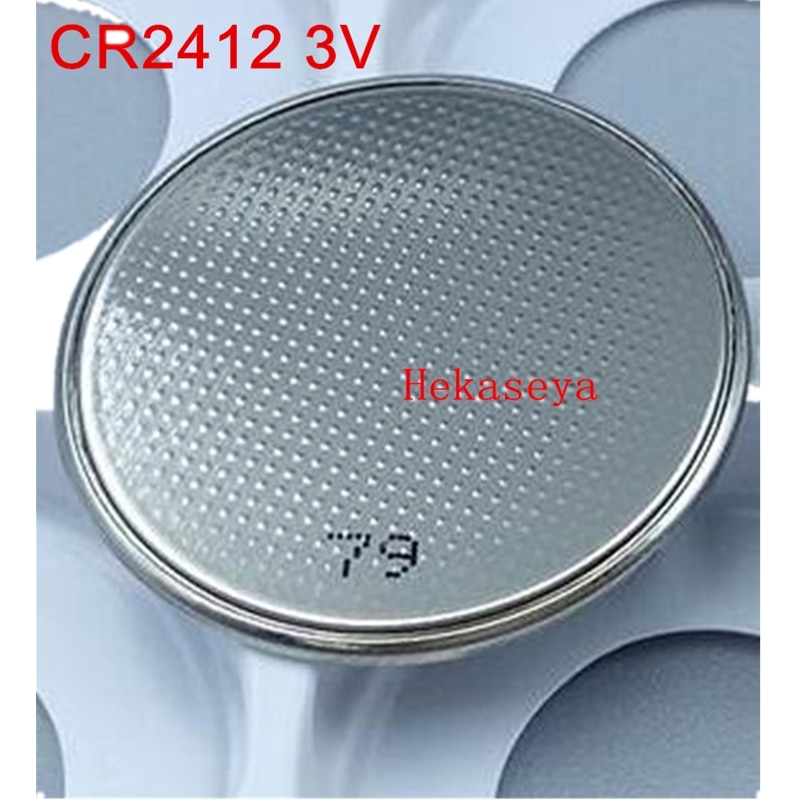 Brand CR2412 3 v Lithium Coin horloge Sleutelaanhangers Batterij Voor Swatch horloge Voor Auto Controller Card Key Knop mobiele