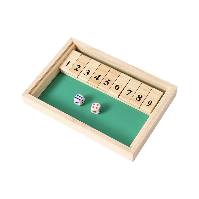 Würfel Spiel einstellen für 4 Menschen Kneipe spiele bord spiel freundlicher spiel: klein (Grün)