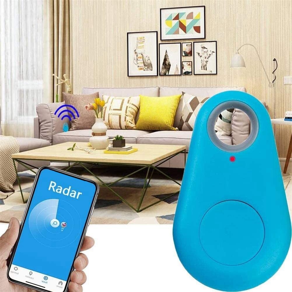 4- pack, slimme apparaat tracker, sleutelzoeker, draadloze anti-verlies alarm sensor, apparaat app-bediening, compatibel met ios en android