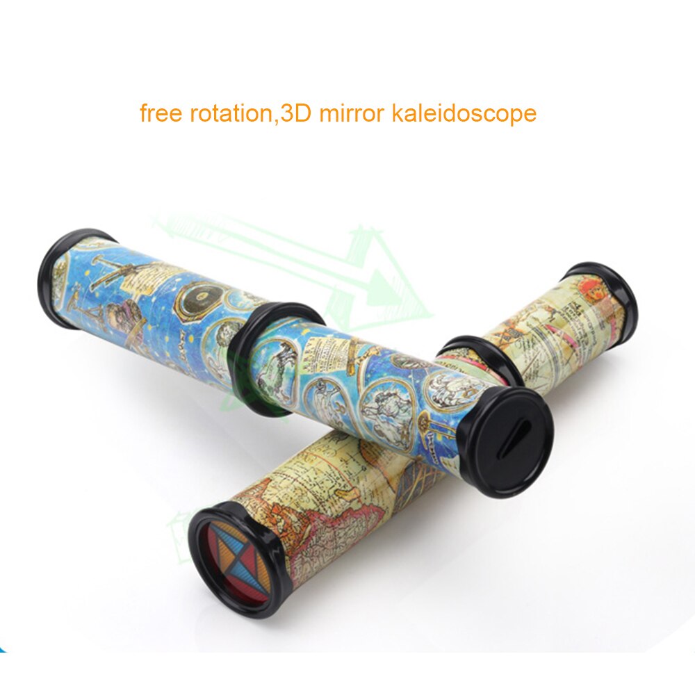 21 cm Rotation Nette Klassische Bunte Kaleidoskop Kinder Phantasie Lag in Frühen Kindheit Spielzeug Für Baby Kinder Autismus Spielzeug