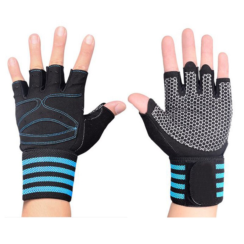 Gym Gloves Heavyweight Sports Exercise Weight Lifting Gloves Body Building Training Sport Fitness Gloves for Fiting Cycling