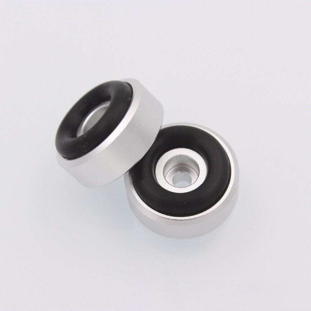 AUDIO FEET 20*8mm MACHINED Aluminum Isolation Feet pad Stand Base Mat For DAC CD Turntable Radio Amplifier Speaker