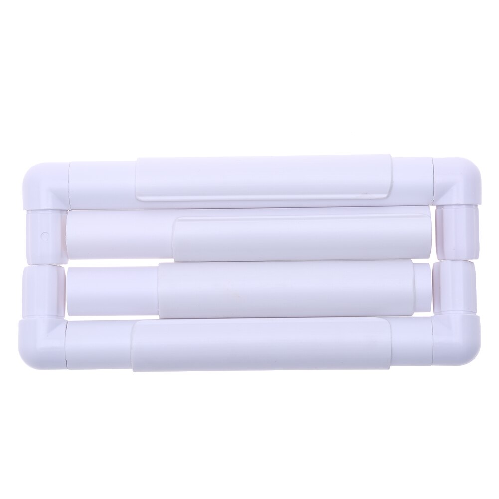 piazza Del Cerchio Ricamo Cerchio Di Plastica cornice Maniglia di Forma Quadrata FAI DA TE Telaio da Ricamo Cerchio Punto Croce FAI DA TE Strumenti di Cucito: 20.3x20.3cm