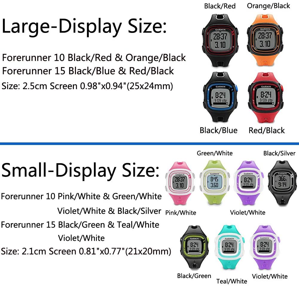 Bracelet de rechange en Silicone souple pour montre Garmin Forerunner, GPS, 10 15