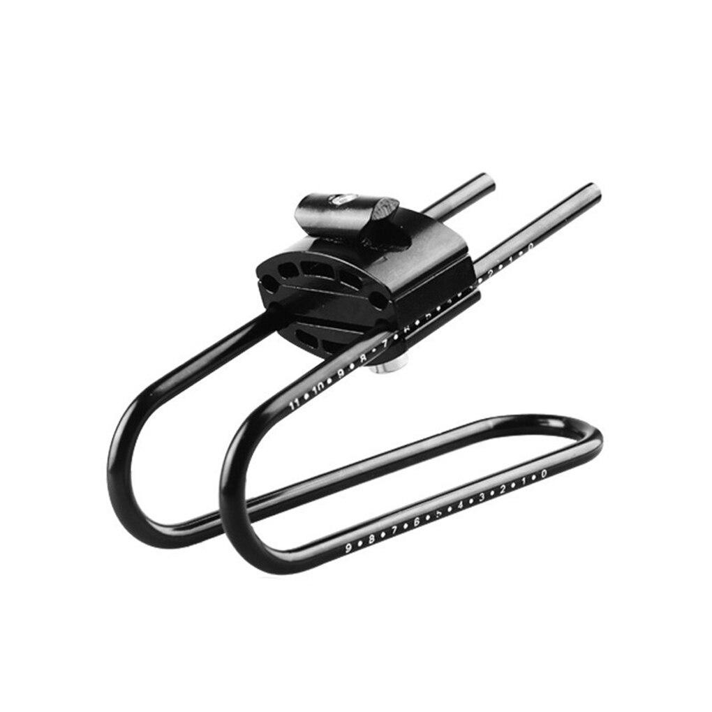 Bike Seat Shock Absorber alloy Spring Steel Bicycle Saddle Suspension Device with Scale Mountain Road Bicycle Accessories: Default Title