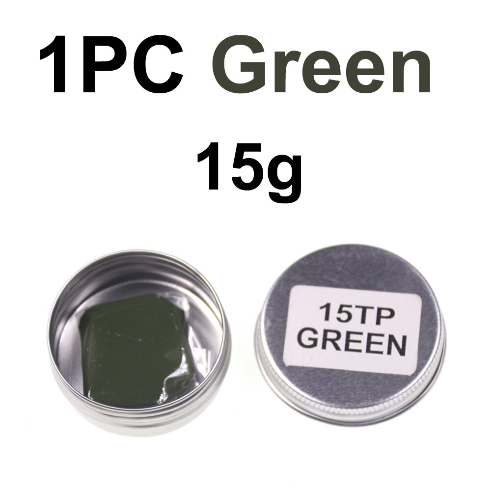 Mastic De Tungstène Doux, Pêche à La Carpe Poids Plombs Terminaux Outils Accessoires D'Outils D'Appât De Limon De Plomb Doux 3 Couleurs 15g