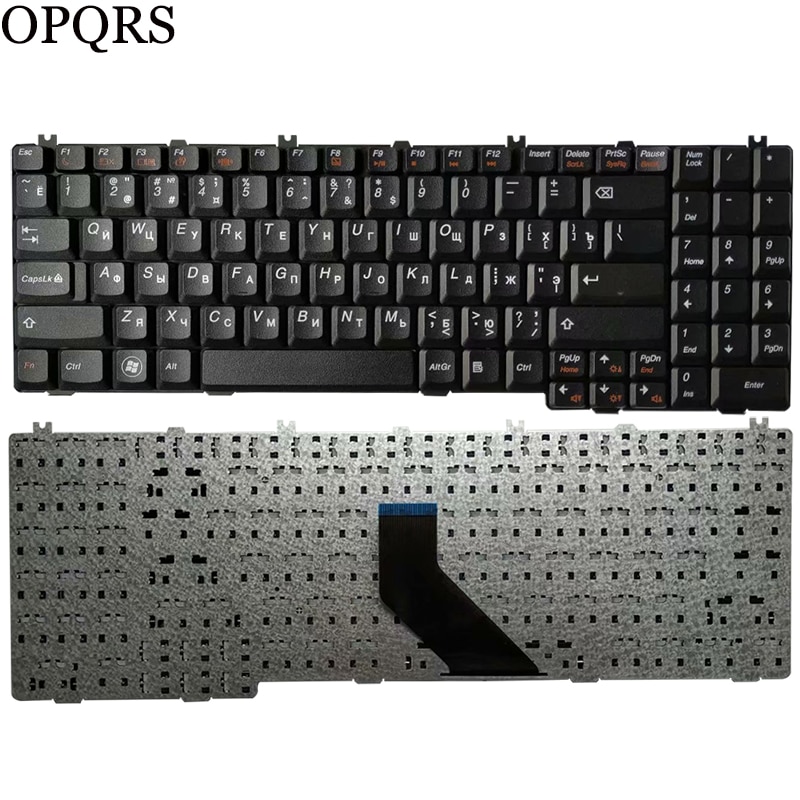 Nowy RU klawiatura dla Lenovo IdeaPad B550 B560 V560 G550 G550A G550M G550S G555 G555A G555AX czarny laptop 25-008405
