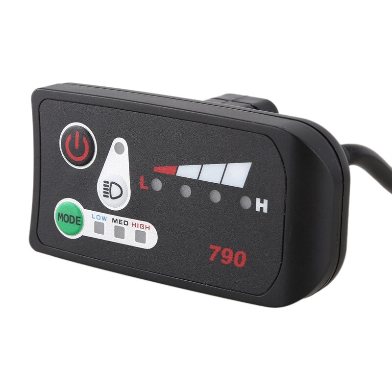 Waterdichte Elektrische Fiets Led Display Bedieningspaneel Elektrische Fiets Diy Accessoire Deel Voor Elektrische Fiets Scooter E-Bike