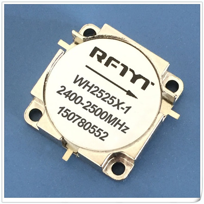 WH2525X-1-300 2400-2500MHz 300W High Power Microstrip Radio Frequency Circulator: Reverse anticlockwis / 2400-2500MHz