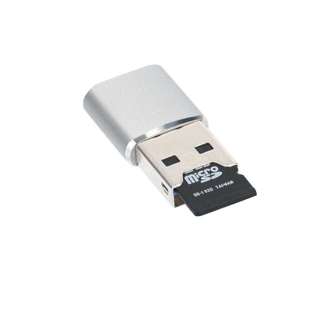 USB 3.0 MICRO SD High-speed Card Reader Aluminum Alloy USB 3.0 Mini Card Reader/MICRO SD/SDXC Aluminum TF Card Reader 20#23