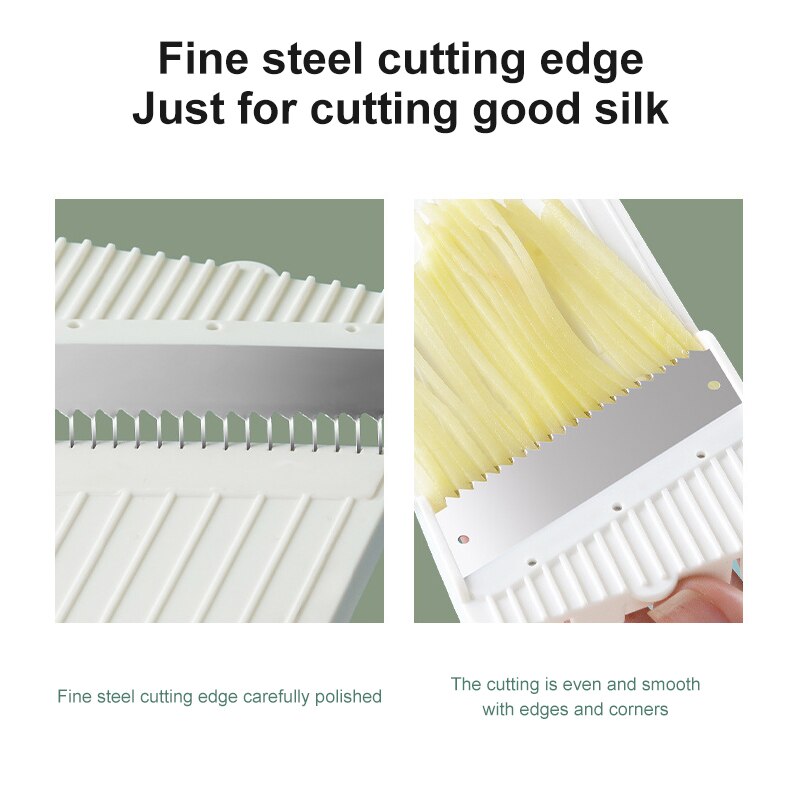 Multifunctional Vegetable Cutter Mandolin Manual Food Chopper Meat Vegetables Fruit Slicer Grater Shredders Kitchen Gadget