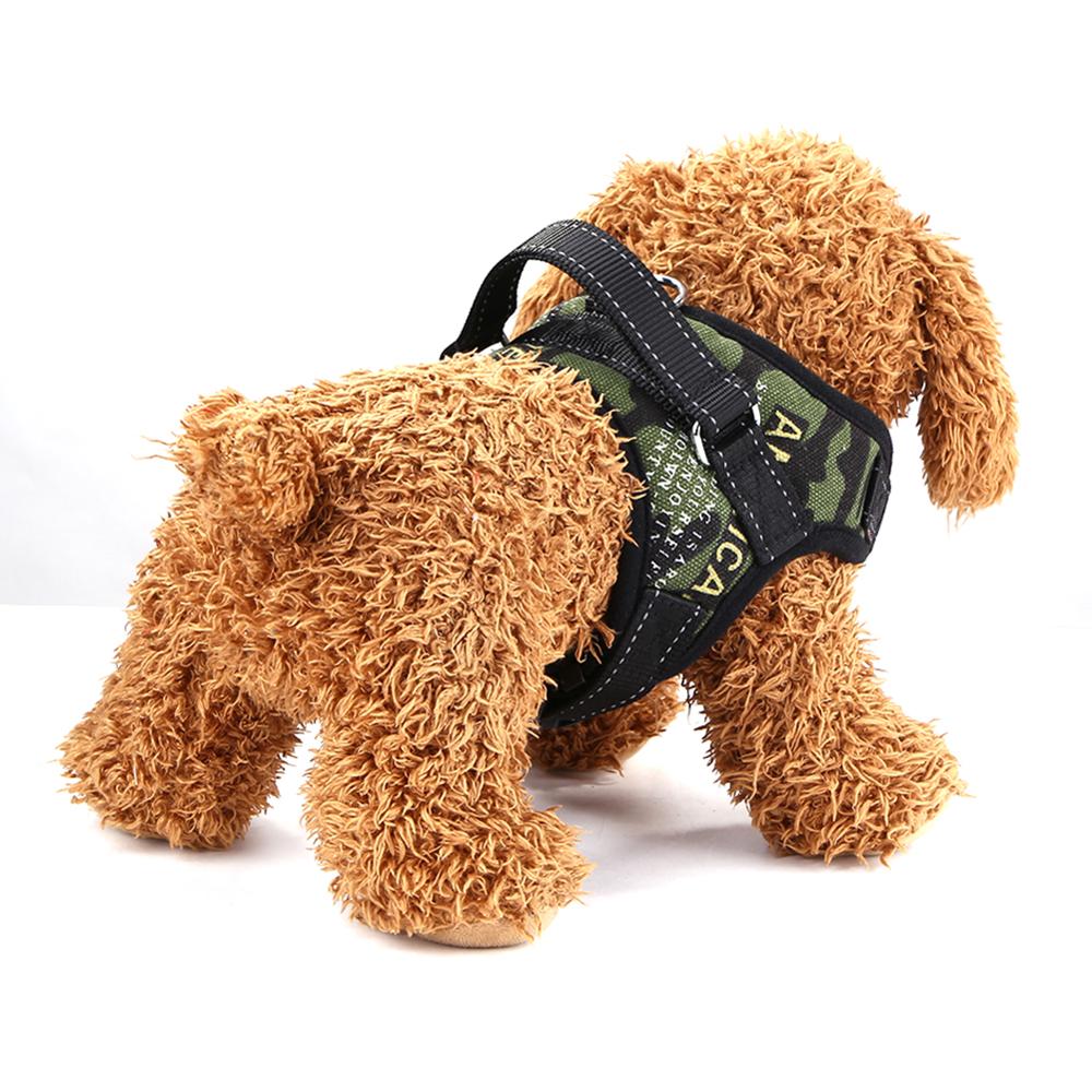 Nylon Heavy Duty Dog Pet Harness Collar Adjustable Safety Outdoor Padded Extra Big Large Medium Harnesses Walking Vest Supplies