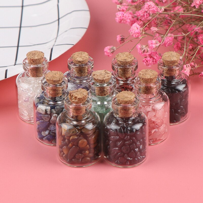 Mini Glazen Flessen Kleine Flesjes Cork Miniatuur Clear Glazen Potten Multi Gebruik Kurk Wens Glazen