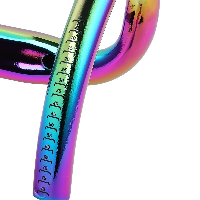 Mtb fiets regenboog kleurrijk stuur bullhorn racefiets rise stuur mountainbike stuur fiets fietsonderdelen