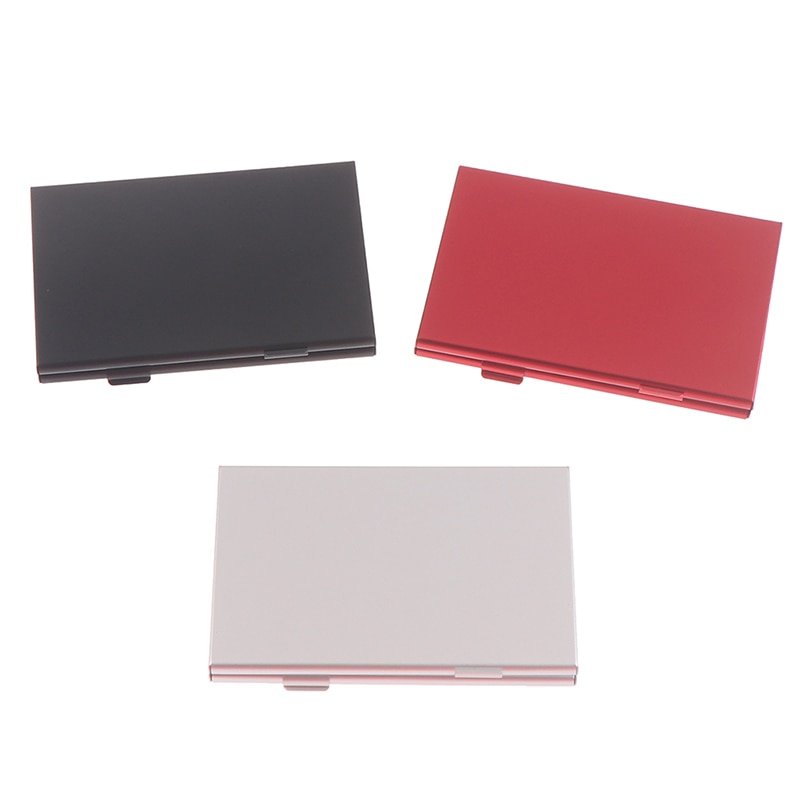 1Pcs Aluminium Memory Card Storage Case Box Houders Voor Micro Geheugenkaart 24TF Rode Kleur