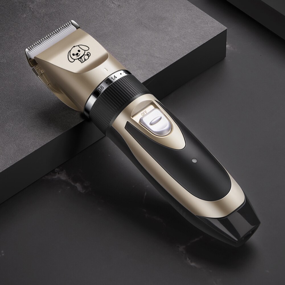 Low-Noise Oplaadbare Hond Haar Trimmer Cutter Machine Huisdier Kapsel Usb Elektrische Grooming Huisdieren Hair Cut Clipper