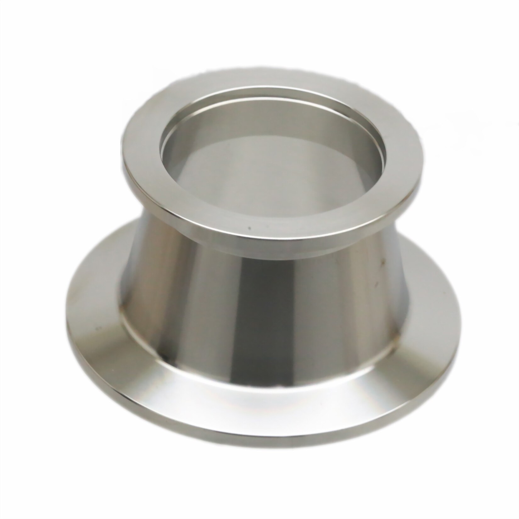 ISO-KF25 to KF50 (NW/KF-25 to 50) Conical Reducer Adapter Vacuum Flanges Pipe Tube Fitting SS304 Stainless Steel 304