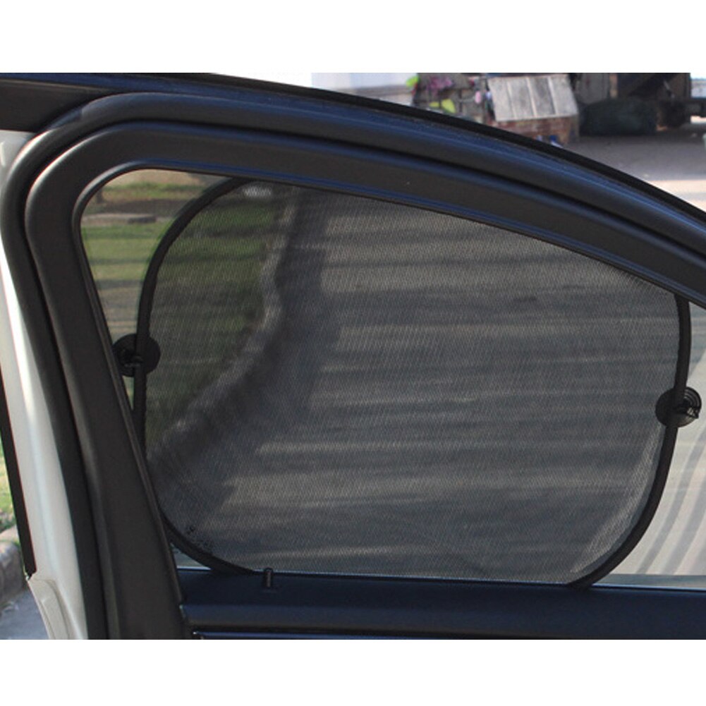 Car Cover Zonnescherm 3D Photocatalyst Mesh Zonneklep Window Screen Zonnescherm Auto Gordijn Interieur Accessoires Met Twee Sucker