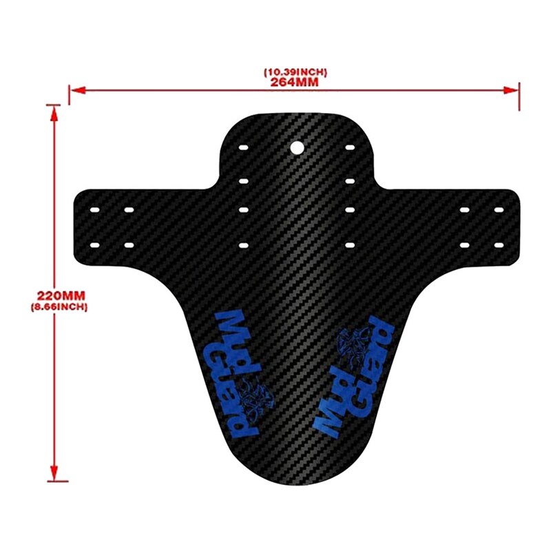 2 Stuks Mountainbike Spatbord, Spatbord, Voor En Achter Fiets Spatbord